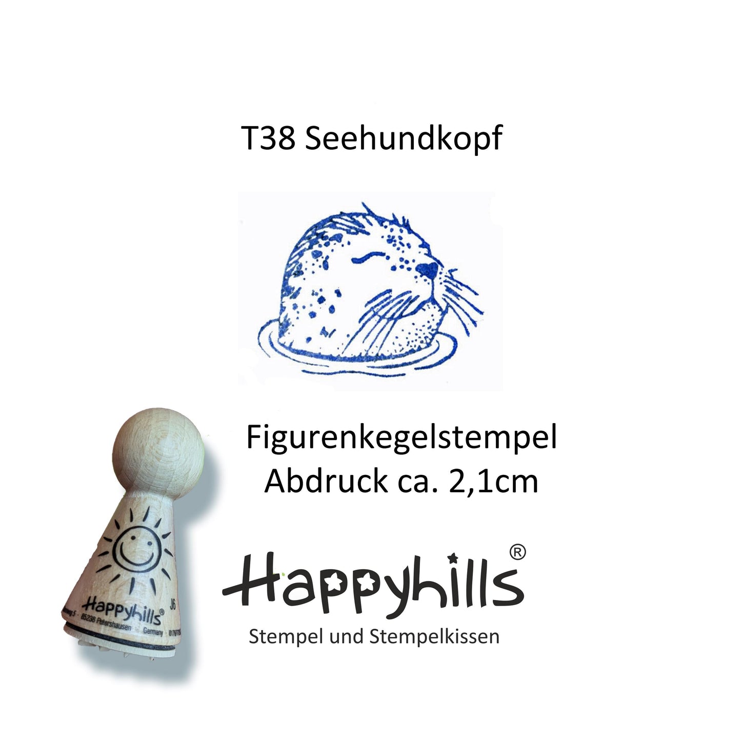 Kegelstempel Meerestiere Auswahl oder Set