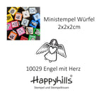 Stempel Engel mit Herz