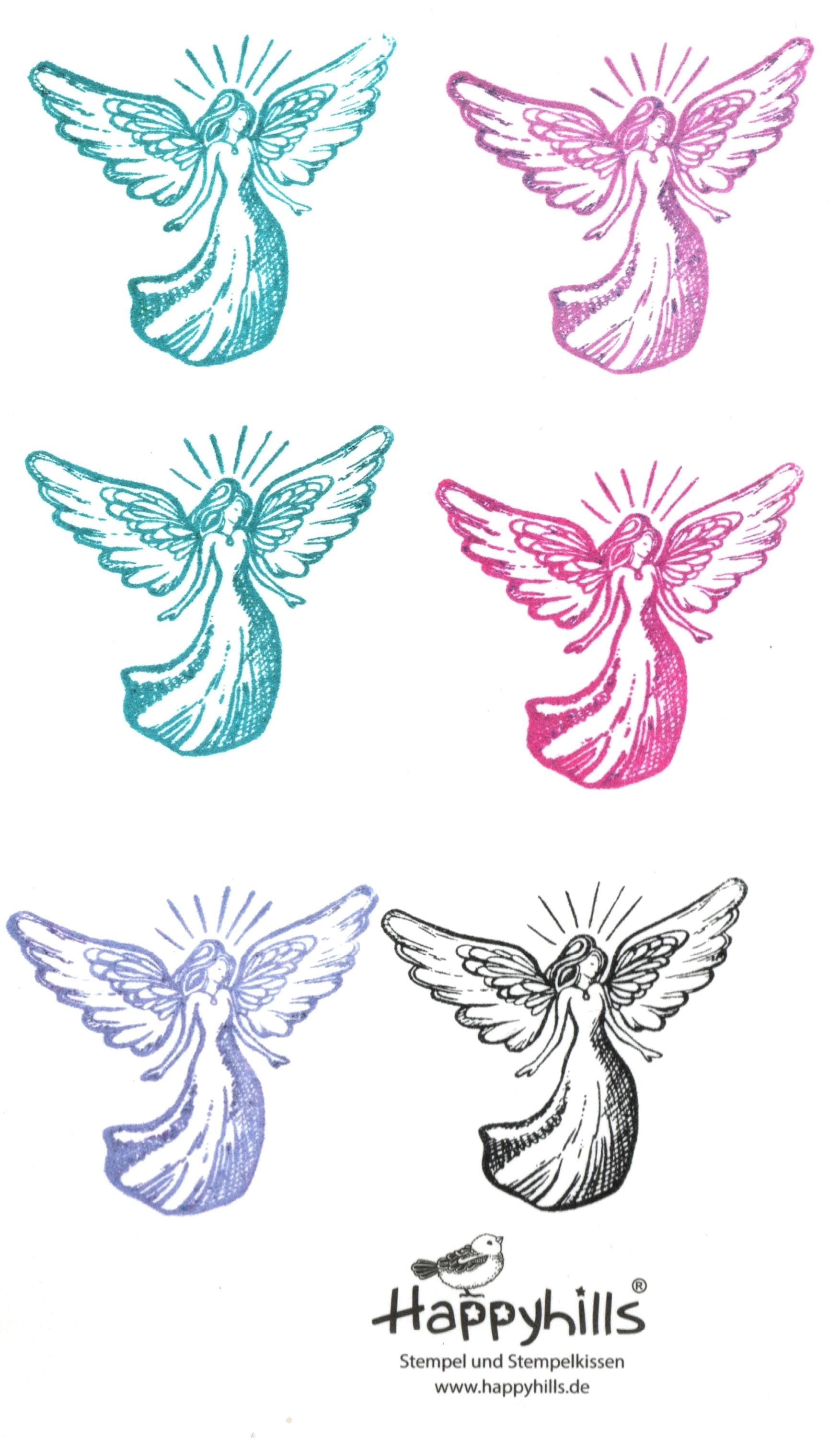 Stempel Schutzengel