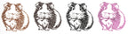 Stempel Meerschweinchen