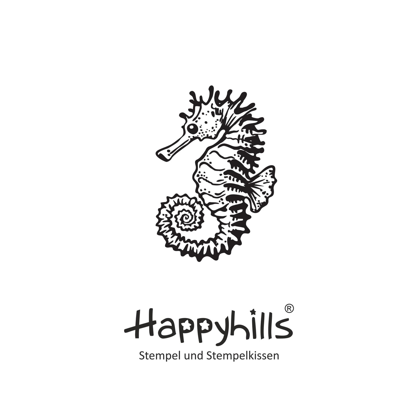 Stempel Seepferdchen