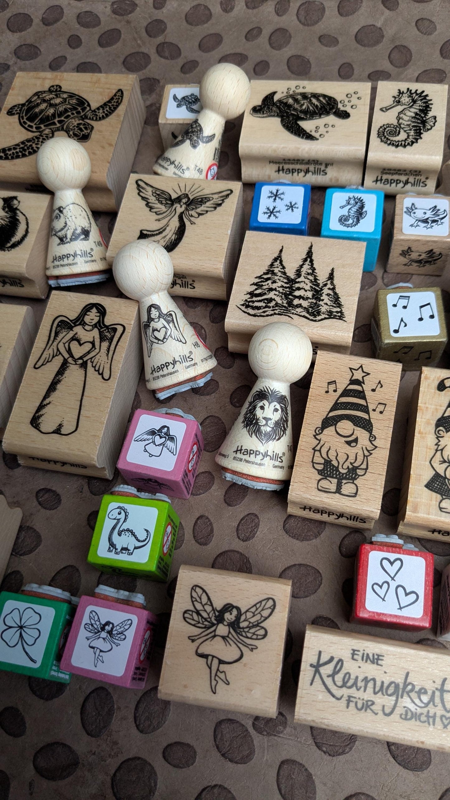 Stempel Wichtel Elvis singt