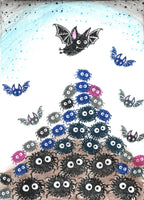 Stempel Fledermaus