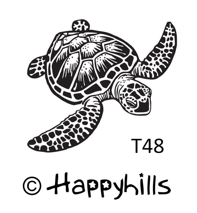 Stempel Meeresschildkröte