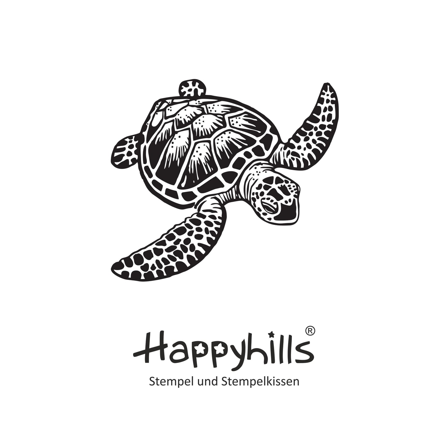 Stempel Meeresschildkröte