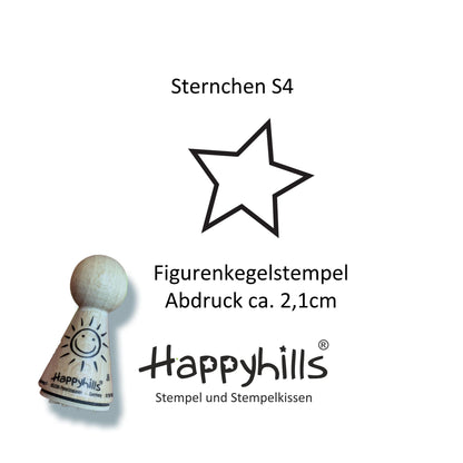 Kegelstempel Sterne Auswahl oder Set