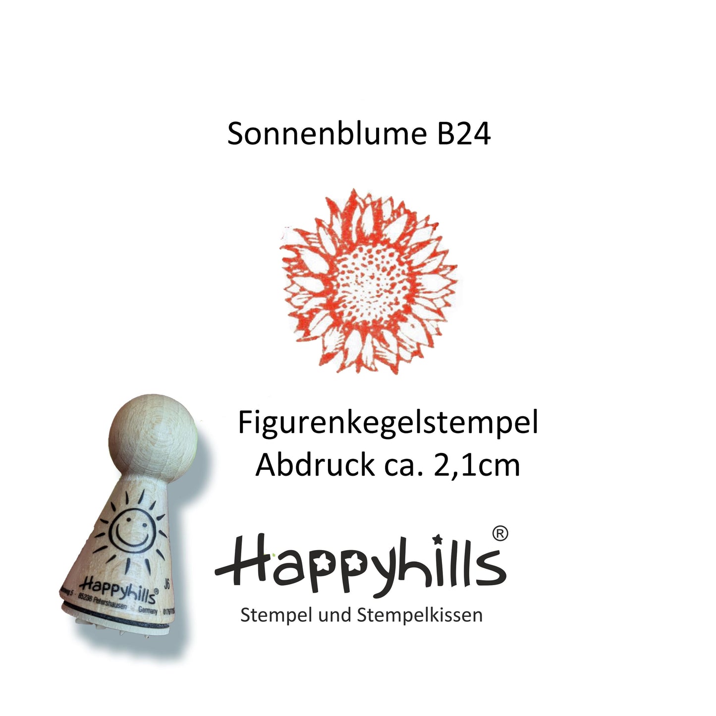 Kegelstempel Blumen Auswahl oder Set