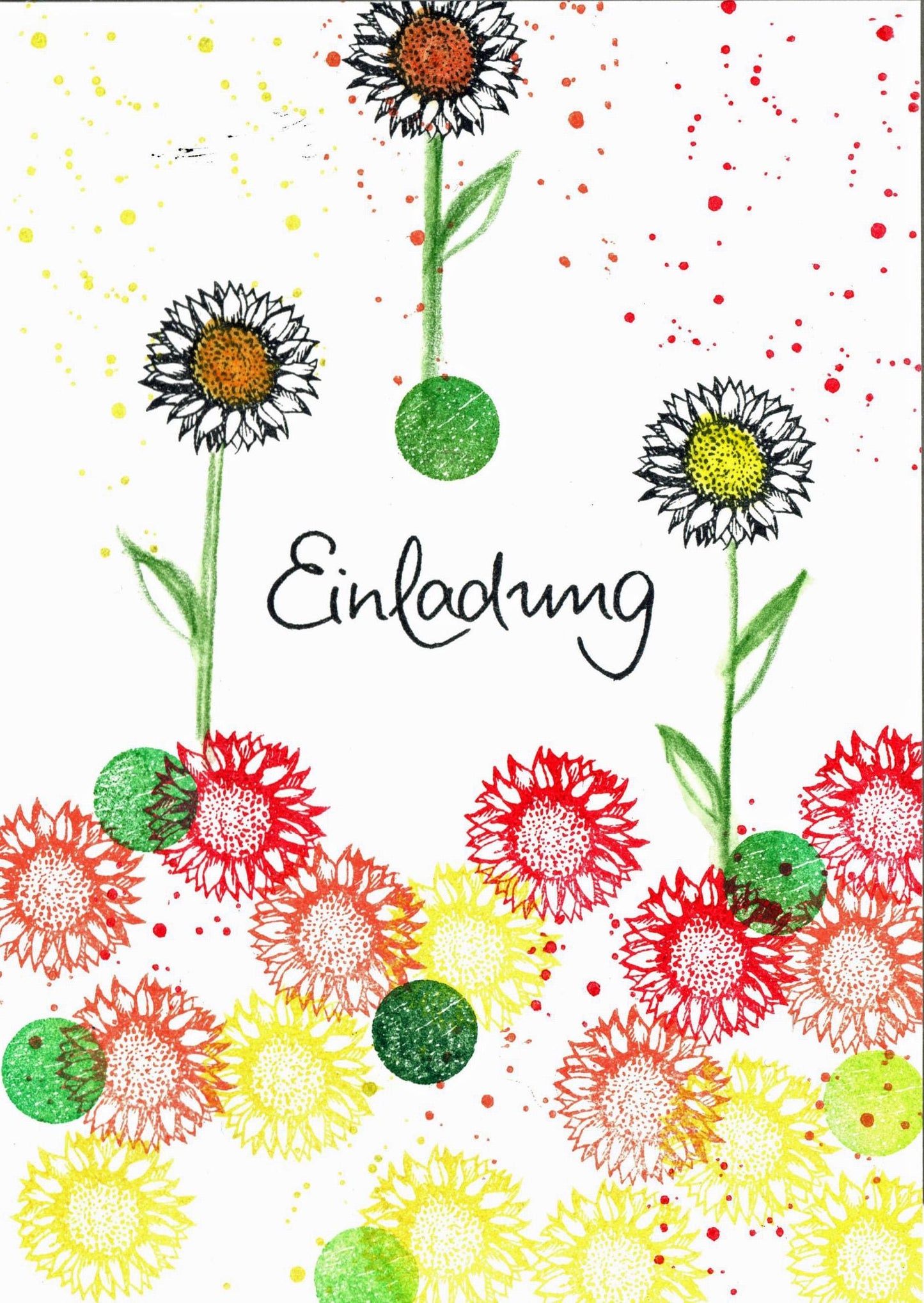 Kegelstempel Blumen Auswahl oder Set