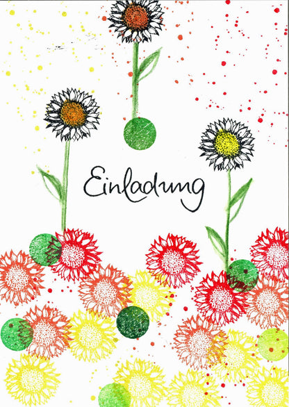 Kegelstempel Blumen Auswahl oder Set