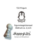 Kegelstempel Fischschwarm, Pinguin und Wal Auswahl oder Set