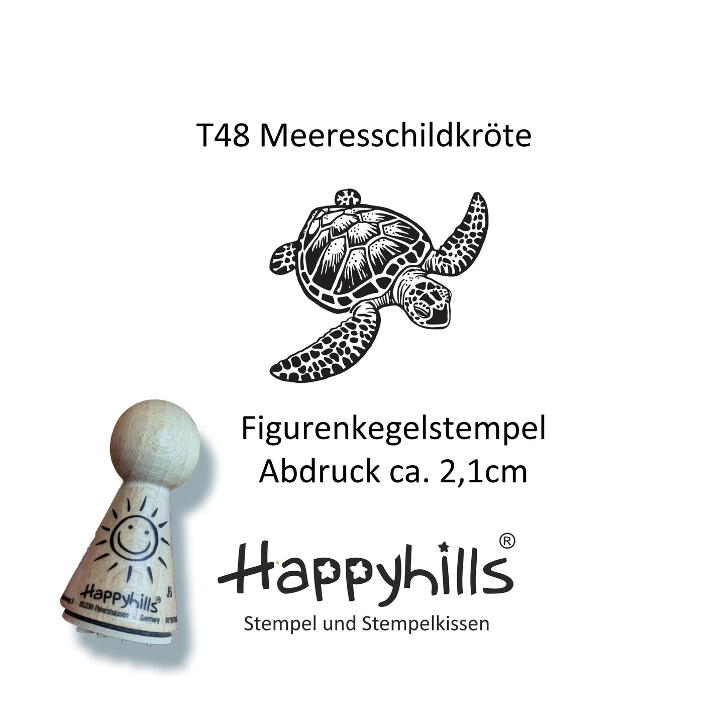 Kegelstempel Meerestiere Auswahl oder Set