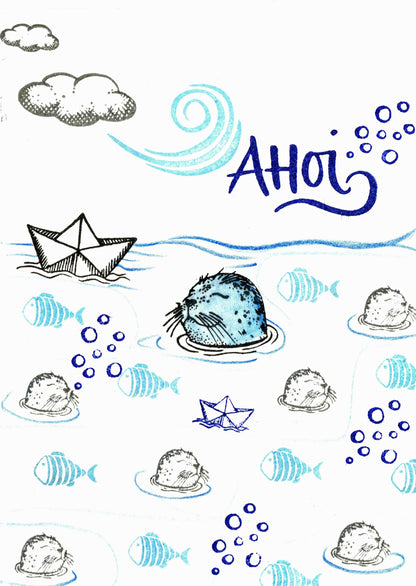 Kegelstempel Meerestiere Auswahl oder Set