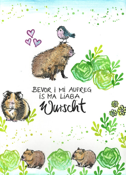 Stempel Meerschweinchen