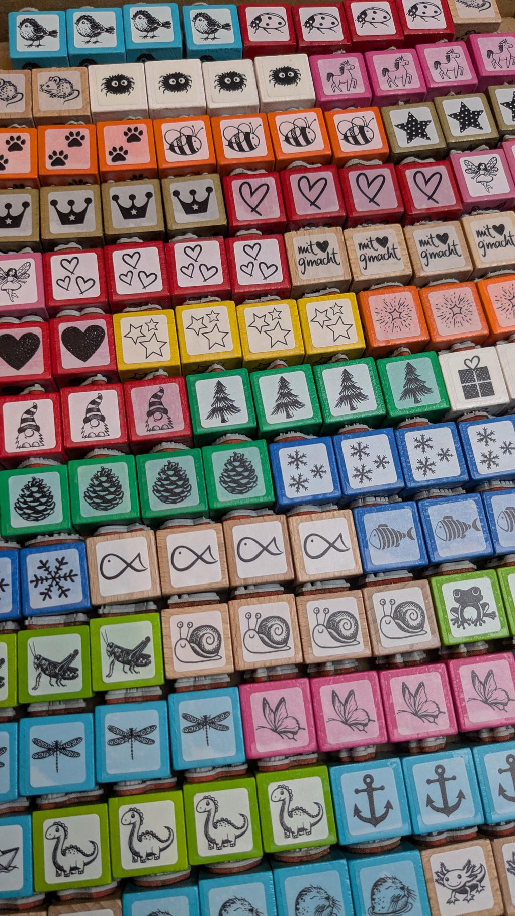 Ministempel Vögelchen, Spatz und Küken Auswahl oder Set