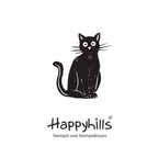 Stempel schwarzer Kater