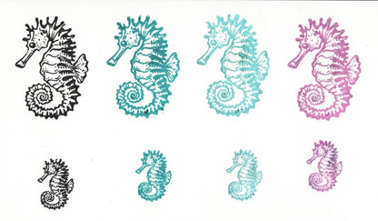 Stempel Seepferdchen