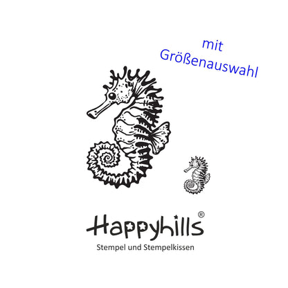 Stempel Seepferdchen