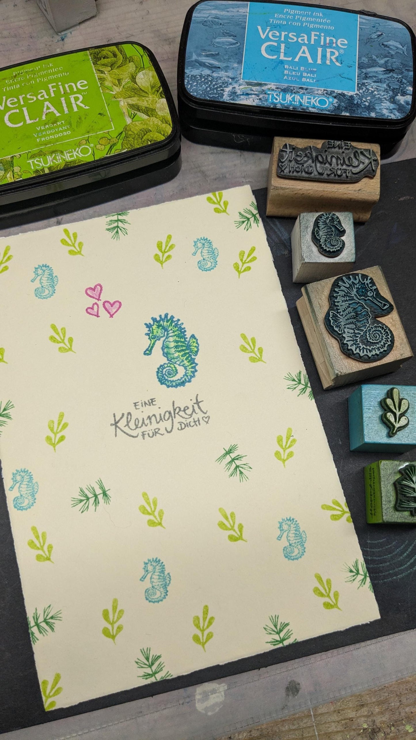 Stempel Seepferdchen