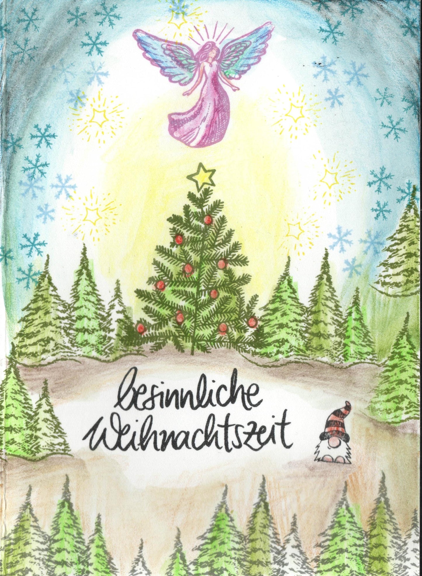 Stempel drei Tannen