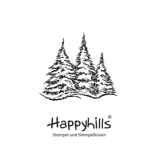 Stempel drei Tannen