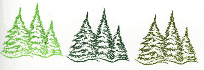 Stempel drei Tannen