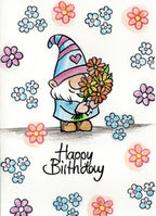 Ministempel Kleeblatt, Anemone und drei Blümchen Auswahl oder Set