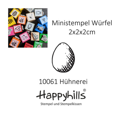 Ministempel Ostereier / Luftballons Auswahl oder Set