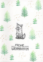 Ministempel Eukalyptus, Tanne und Koralle/Blatt Auswahl oder Set