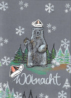Ministempel Mütze und Happy New Year Auswahl oder Set