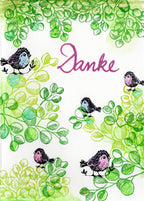 Ministempel Vögelchen, Spatz und Küken Auswahl oder Set