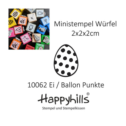 Ministempel Ostereier / Luftballons Auswahl oder Set