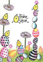 Ministempel Ostereier / Luftballons Auswahl oder Set