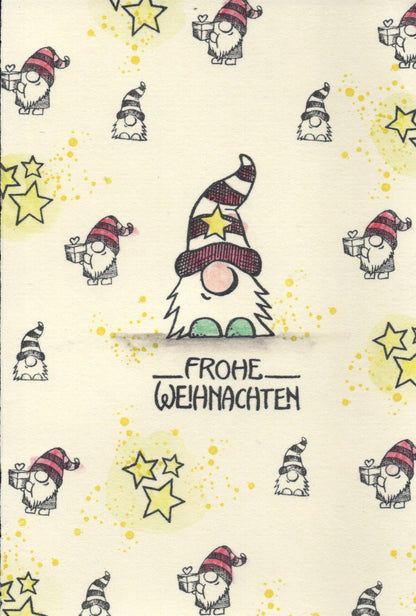 Ministempel Sonne, Wolke und drei Sternchen Auswahl oder Set