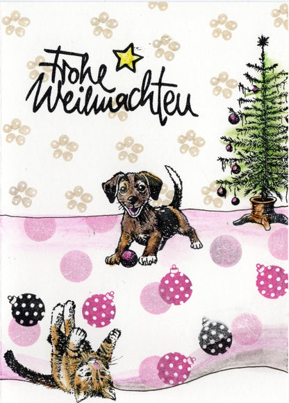 Ministempel Dubbeglas, Windrad und Blüte Auswahl oder Set