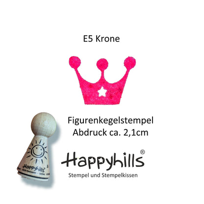 Kegelstempel Lilie, Krone und Sektgläser Auswahl oder Set