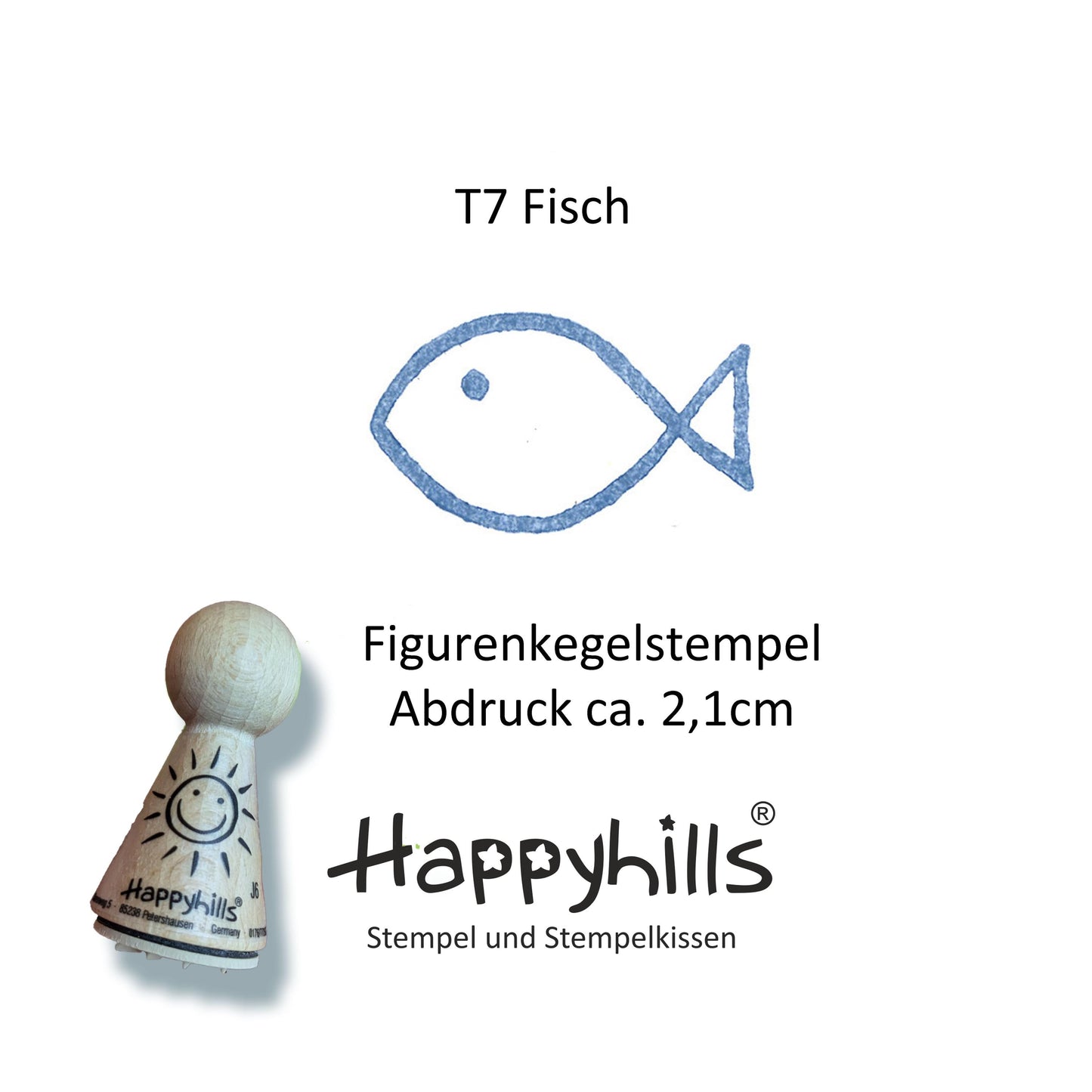 Kegelstempel Babyfüße, Herz und Fisch Auswahl oder Set