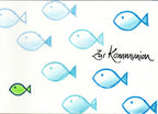 Kegelstempel Babyfüße, Herz und Fisch Auswahl oder Set