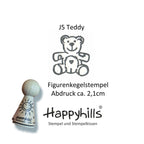 Kegelstempel Teddy, Fussball und Pirat Auswahl oder Set