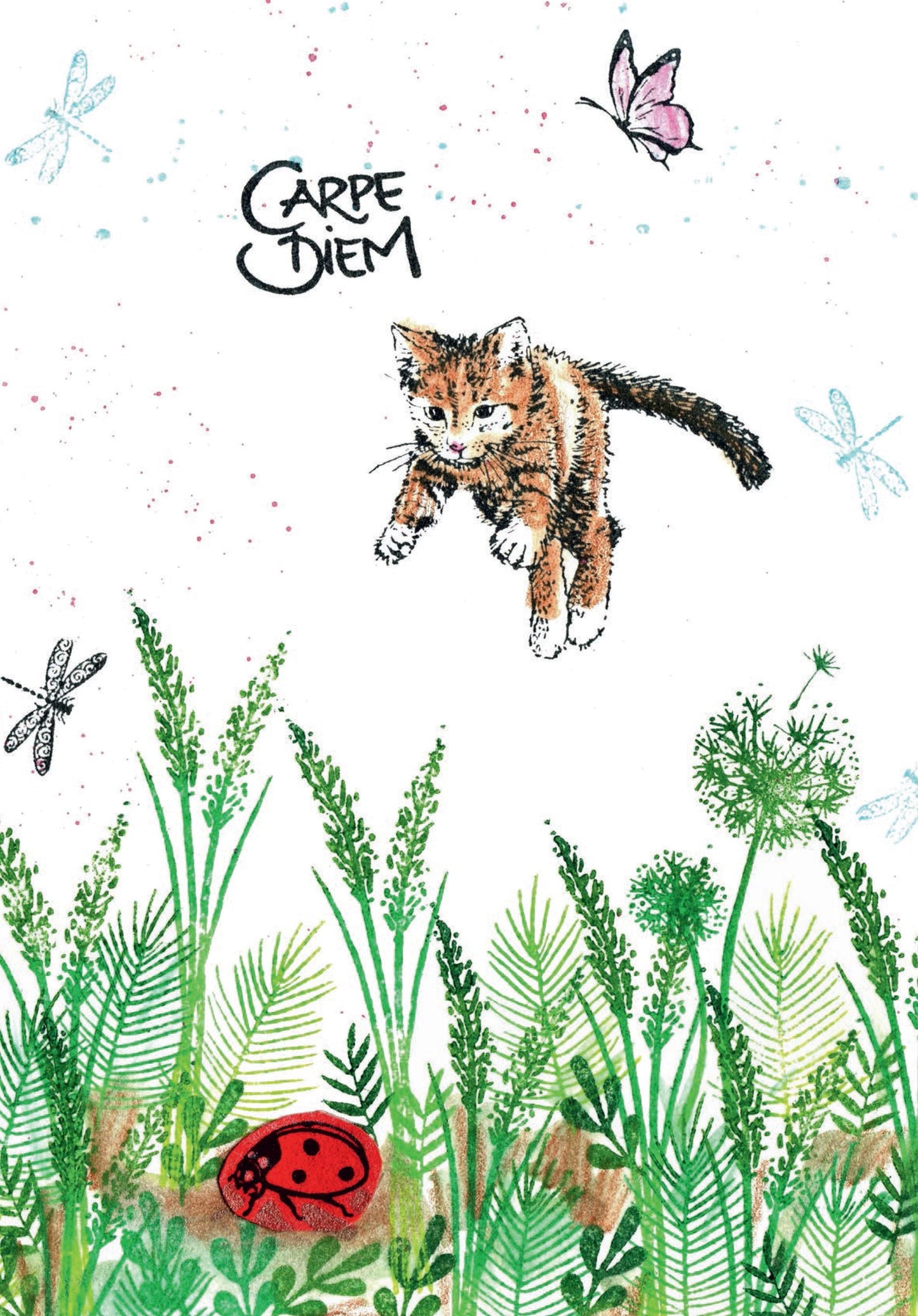 Kegelstempel Handmade, Alles Liebe und Carpe Diem Auswahl oder Set