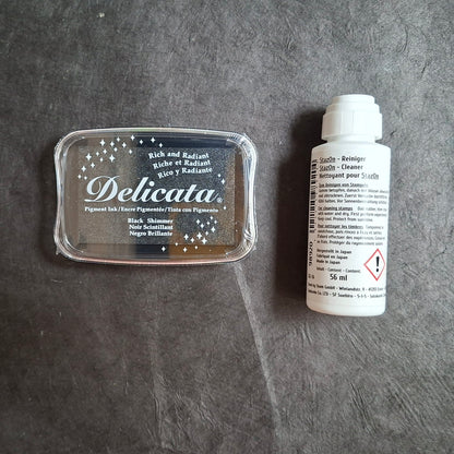 Delicata Stempelkissen Metallic Effekt mit Farbauswahl