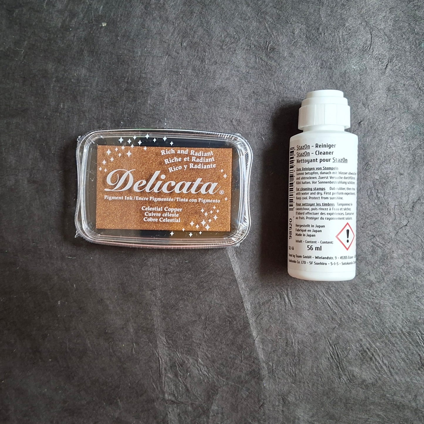 Delicata Stempelkissen Metallic Effekt mit Farbauswahl