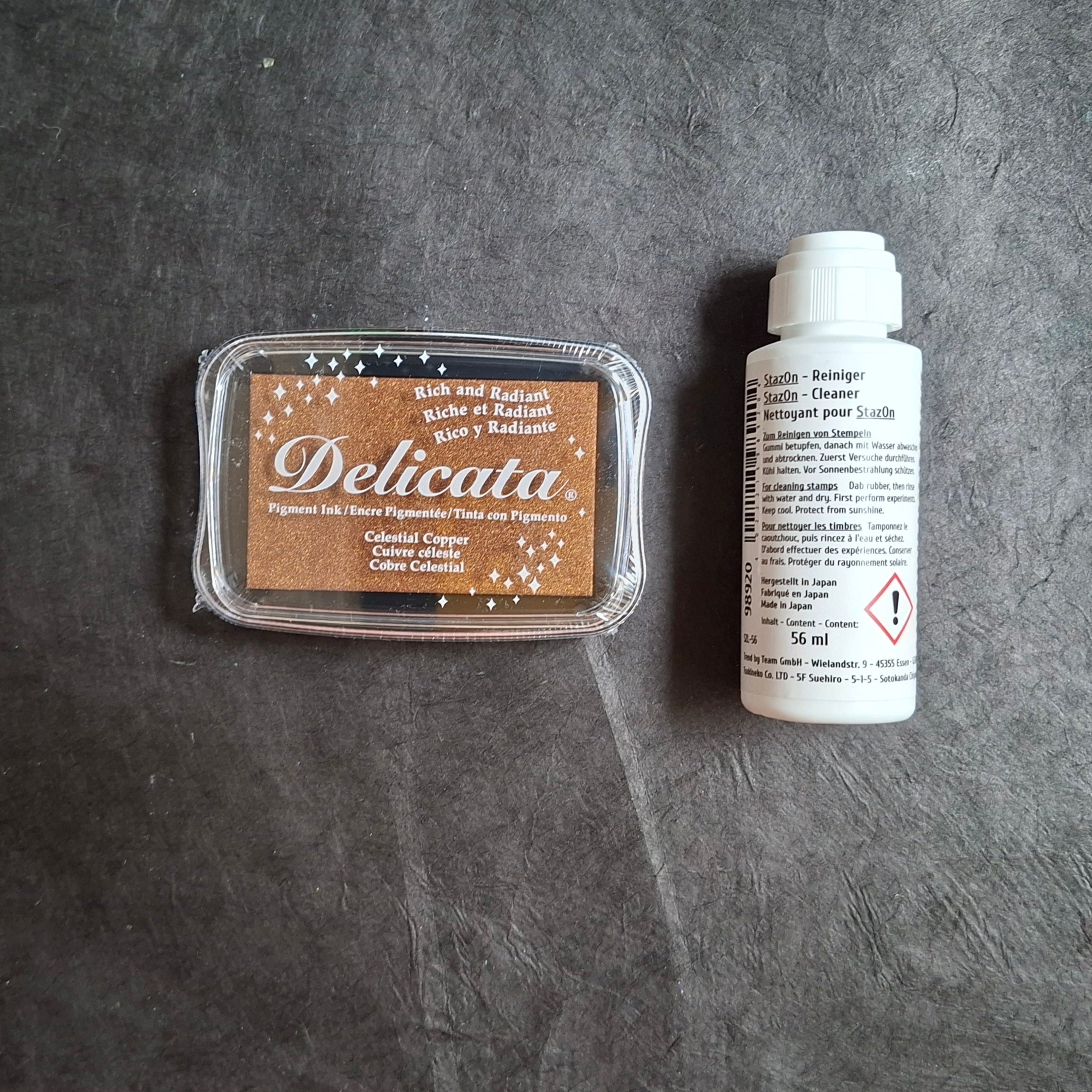 Delicata Stempelkissen Metallic Effekt mit Farbauswahl