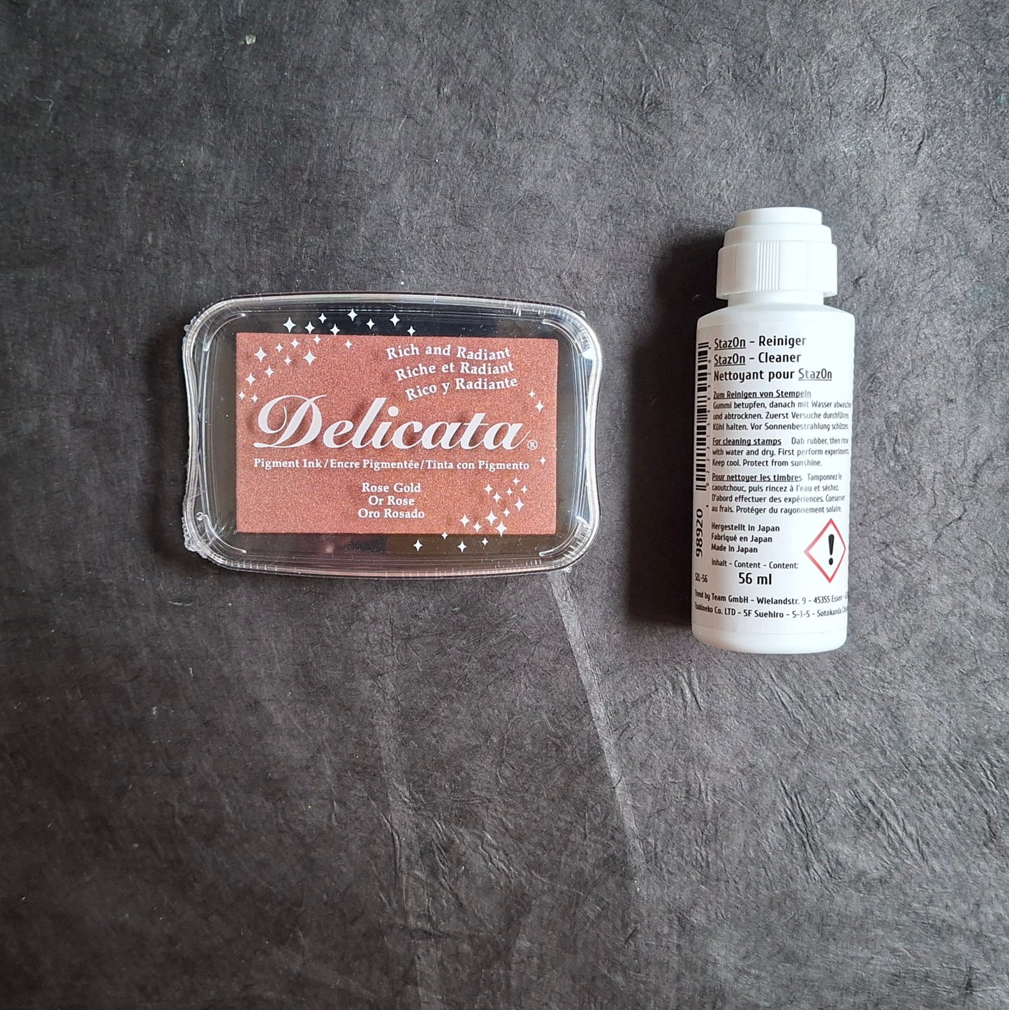 Delicata Stempelkissen Metallic Effekt mit Farbauswahl