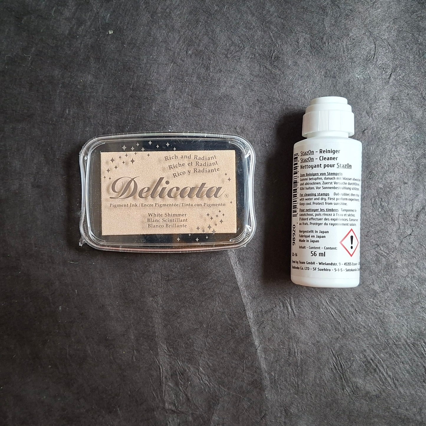 Delicata Stempelkissen Metallic Effekt mit Farbauswahl