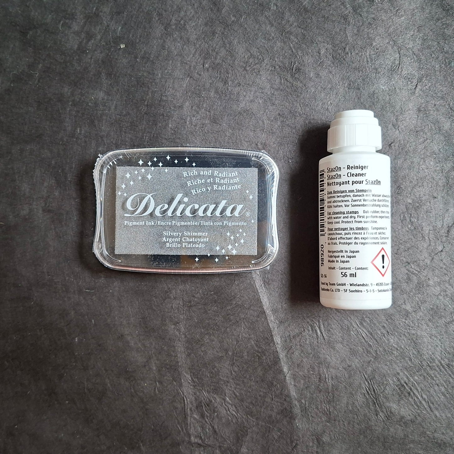 Delicata Stempelkissen Metallic Effekt mit Farbauswahl