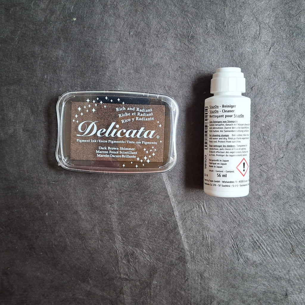 Delicata Stempelkissen Metallic Effekt mit Farbauswahl