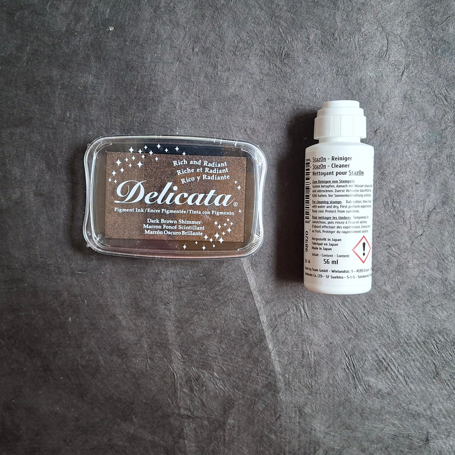 Delicata Stempelkissen Metallic Effekt mit Farbauswahl