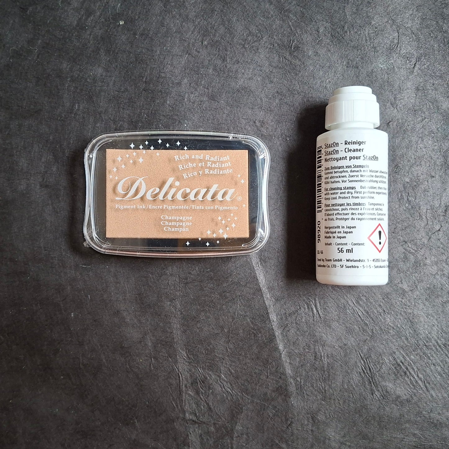 Delicata Stempelkissen Metallic Effekt mit Farbauswahl