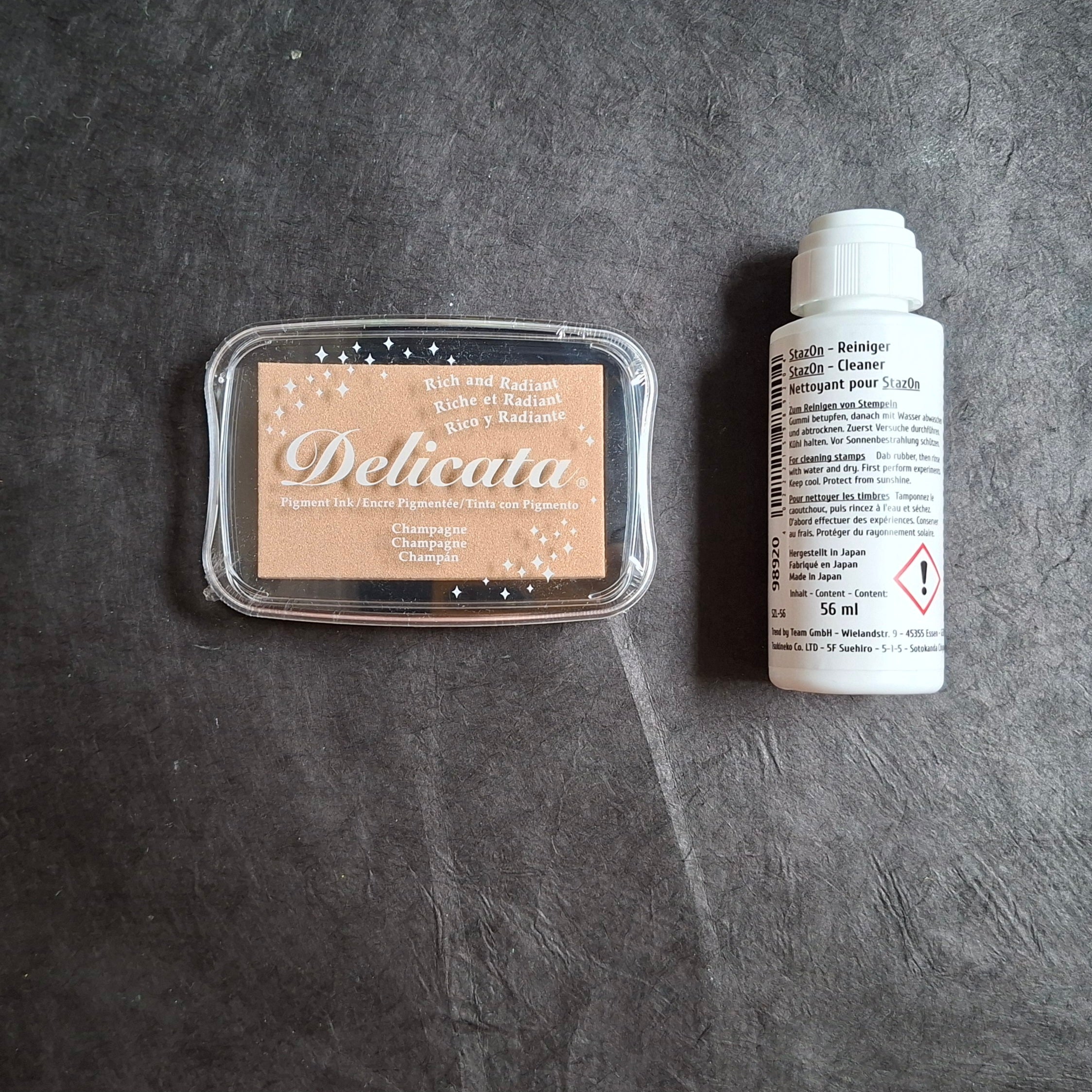 Delicata Stempelkissen Metallic Effekt mit Farbauswahl